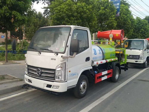 多功能抑塵噴霧車 4噸時風凱馬藍牌，高效抑塵更優惠